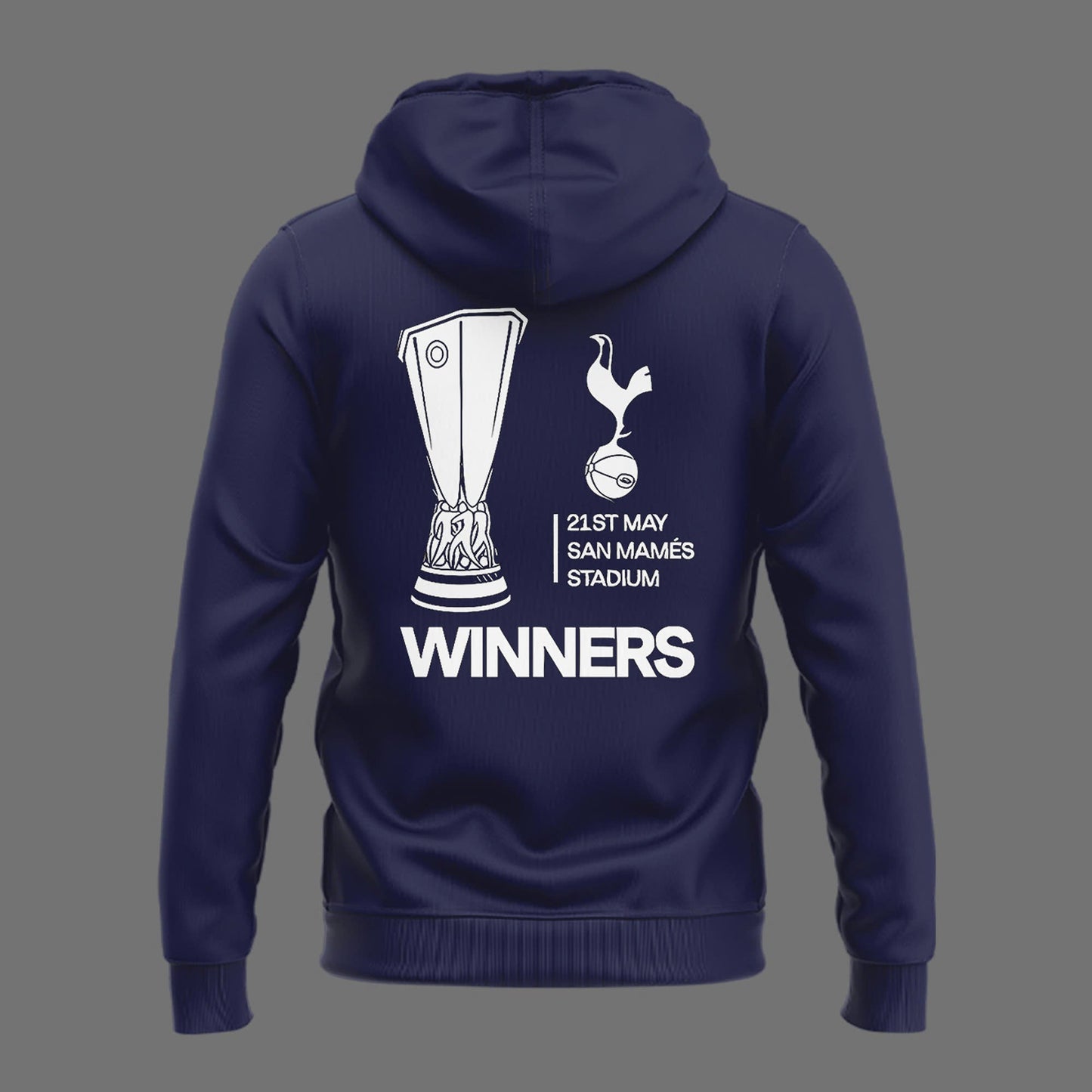 Special New Tottenham Hotspur Europa League 2025 Winners Navy Hoodie