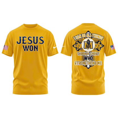 MS Baseball Jesus Won Combo Tshirt | Cap | Jogger