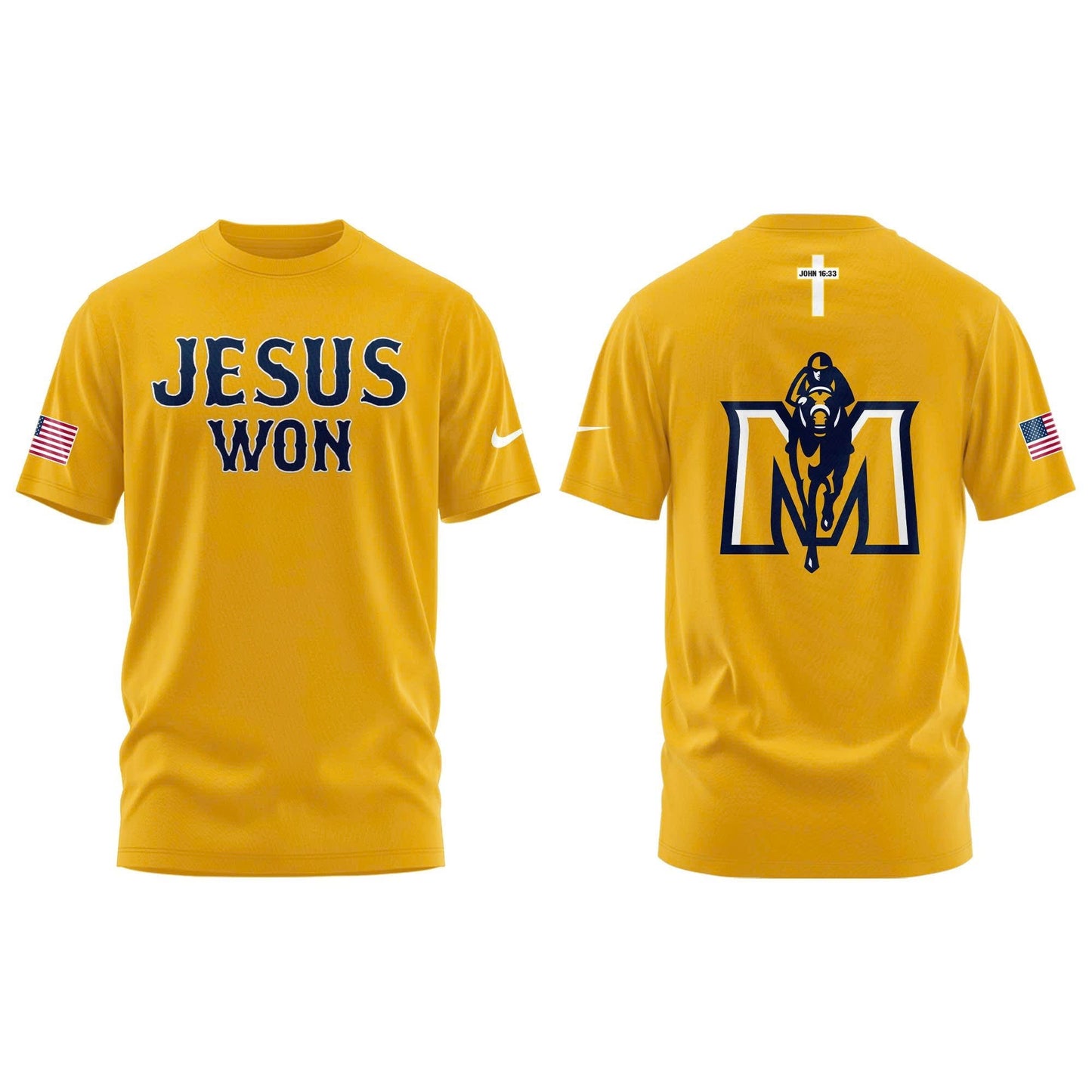 MS Baseball Jesus Won Combo Tshirt | Cap | Jogger