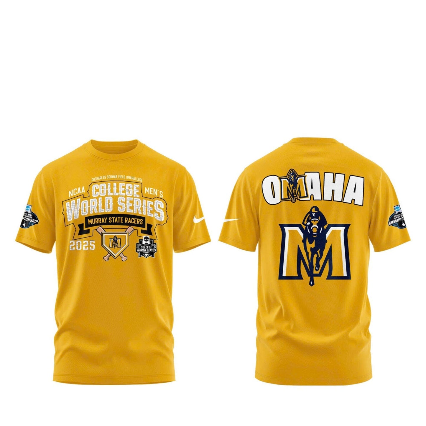 MS Baseball 2025 Murray State World Series Combo Tshirt | Cap | Jogger