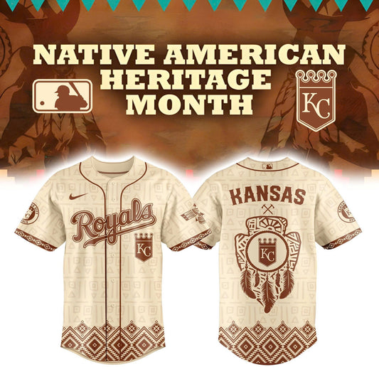 Kansas City Royals x Native American Heritage 2025 Baseball Jersey