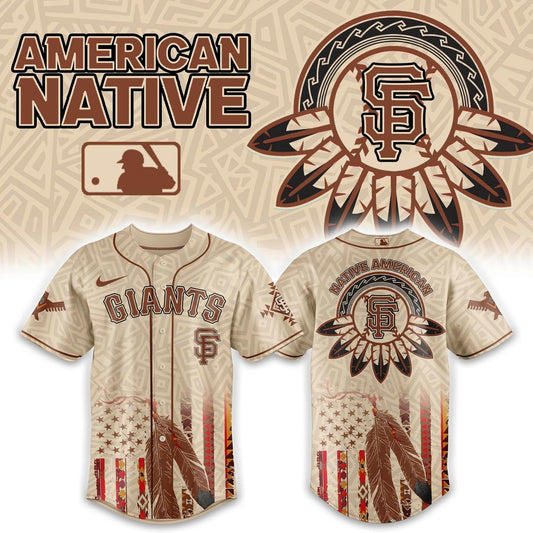 San Francisco Giants x Native American Heritage 2025 Baseball Jersey