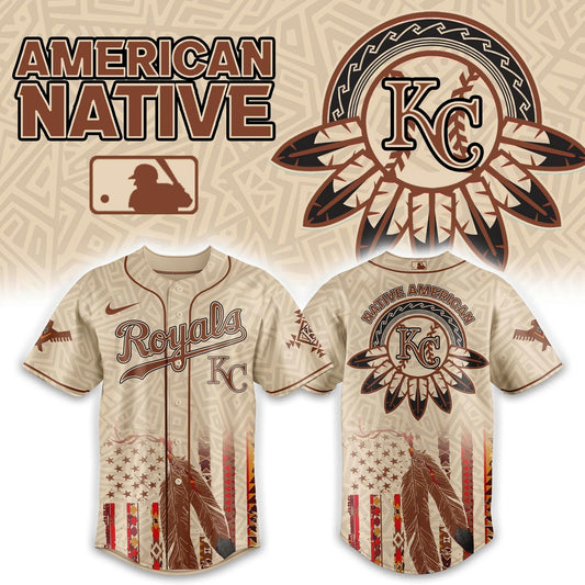 Kansas City Royals x Native American Heritage 2025 Baseball Jersey