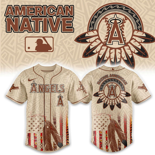 Los Angeles Angels x Native American Heritage 2025 Baseball Jersey