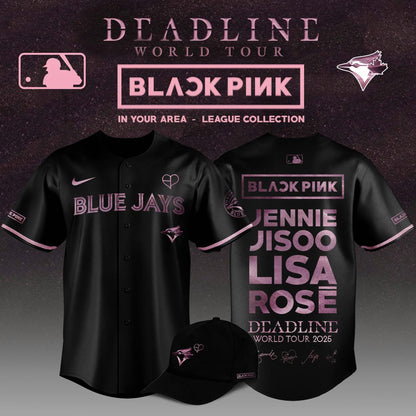 Toronto Blue Jays x BLACKPINK 2025 World Tour Limited Edition Jersey