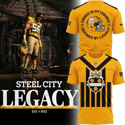 Limited Edition Steelers The 1933 Legacy Collection Shirt