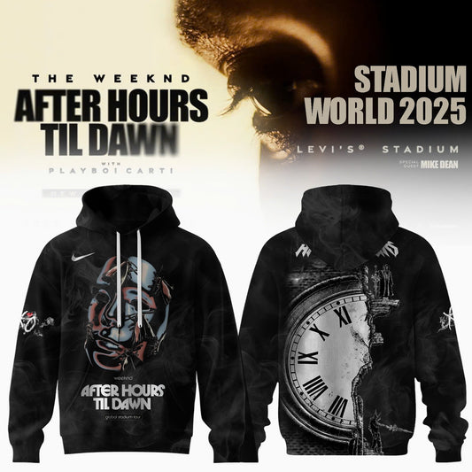 Houston Astros x After Hours Til Dawn 2025 – The Weeknd Hoodie
