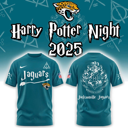 Jacksonville Jaguars Harry Potter 2025 Combo Tshirt