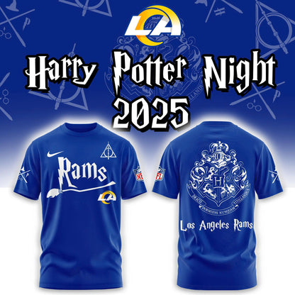 Los Angeles Rams Harry Potter 2025 Combo Tshirt