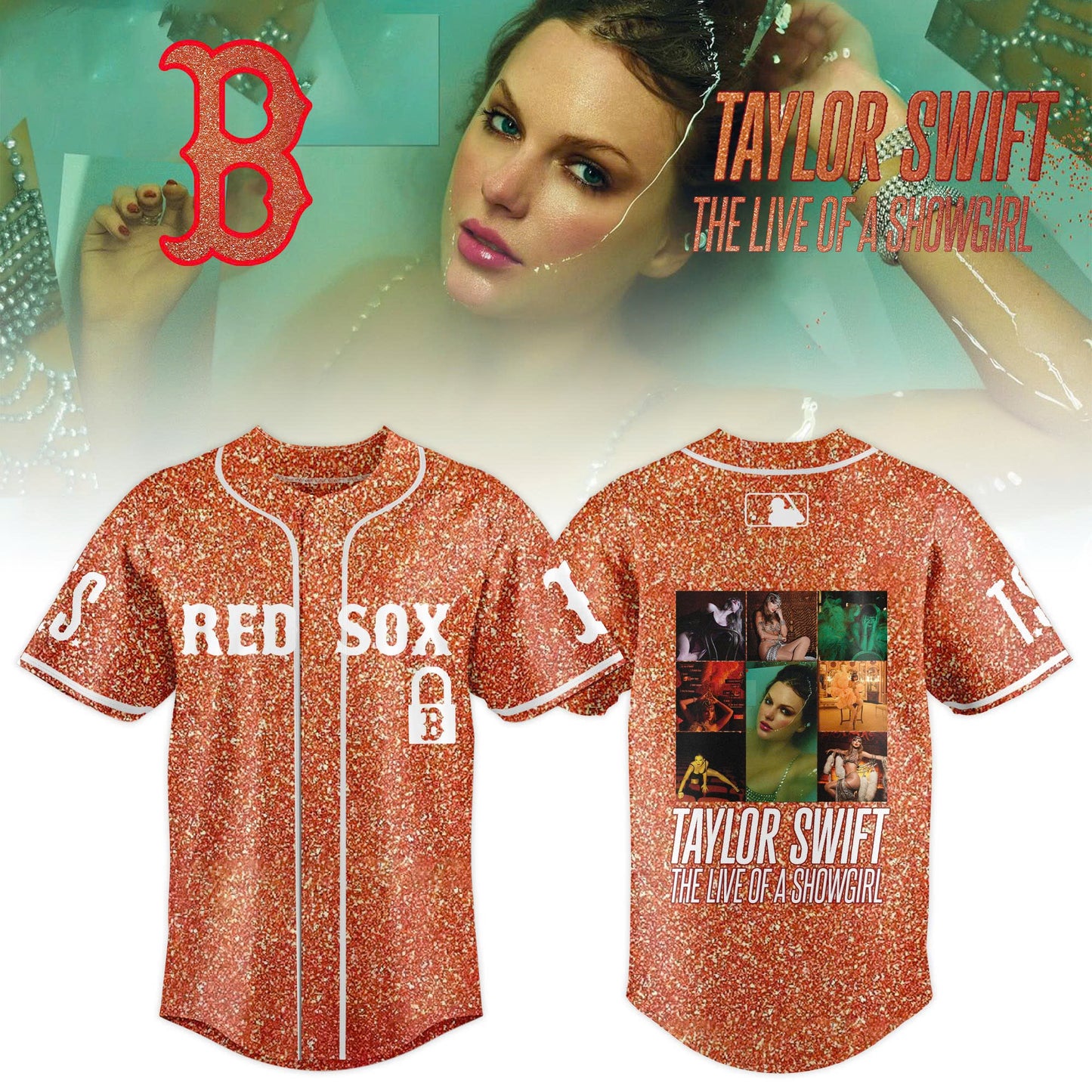 MLB x Taylor Swift “The Life of a Showgirl” 2025 Limited Editions Jersey