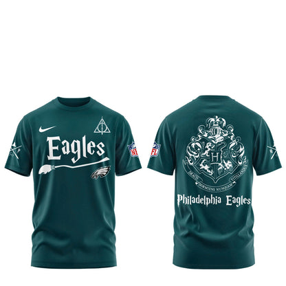 Philadelphia Eagles Harry Potter 2025 Combo Tshirt