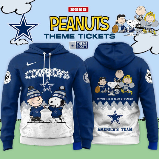 Dallas Cowboys x Peanuts Limited Editions 2025 Hoodie