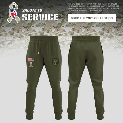 Pittsburgh Steelers 2025 NFL Salute to Service Limited Hoodie