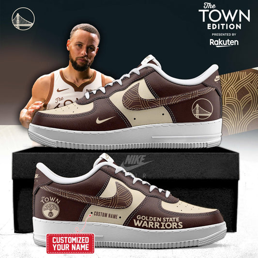 Golden State Warriors City Edition AF1 Sneakers
