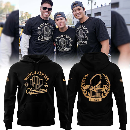 LA Dodgers – 2025 World Series Champions Limited Edition Combo Hoodie