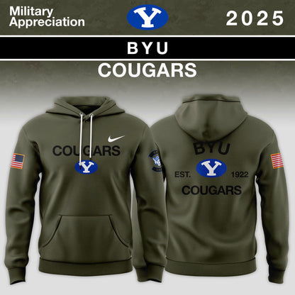 Flash ⚡️ Sale! Big 12 Conference Teams 2025 Military Appreciation Limited Edition Hoodie