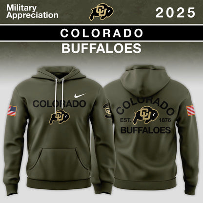 Flash ⚡️ Sale! Big 12 Conference Teams 2025 Military Appreciation Limited Edition Hoodie