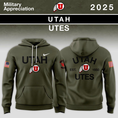 Flash ⚡️ Sale! Big 12 Conference Teams 2025 Military Appreciation Limited Edition Hoodie