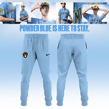 Milwaukee Brewers 2026 Powder Blue Custom Jersey