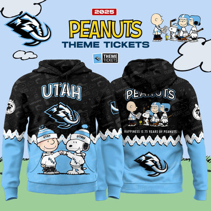Utah Mammoth x Peanuts Limited Edition Combo Hoodie