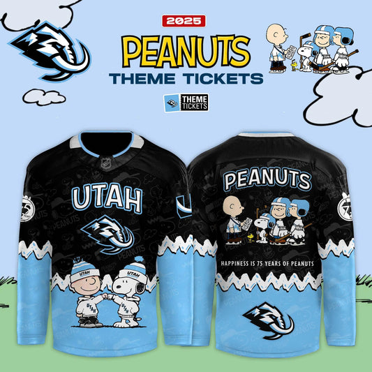 Utah Mammoth x Peanuts Limited Edition Uniform Jersey