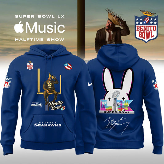 Seattle Seahawks x Bad Bunny Super Bowl LX The Halftime Show Special Edition Hoodie
