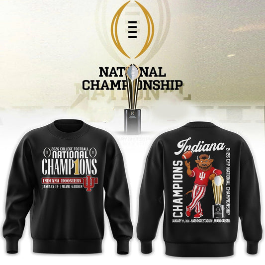 Indiana Hoosiers National Champions 2025/26 Sweatshirt