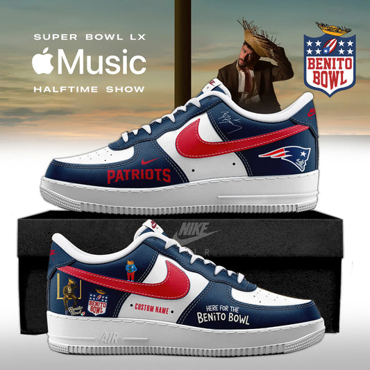 New England Patriots x Bad Bunny 2026 Super Bowl LX AF1 Sneakers
