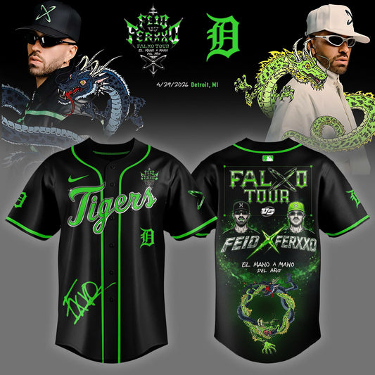 Detroit Tigers x FEID “Falxo Tour 2026” Limited Edition Jersey