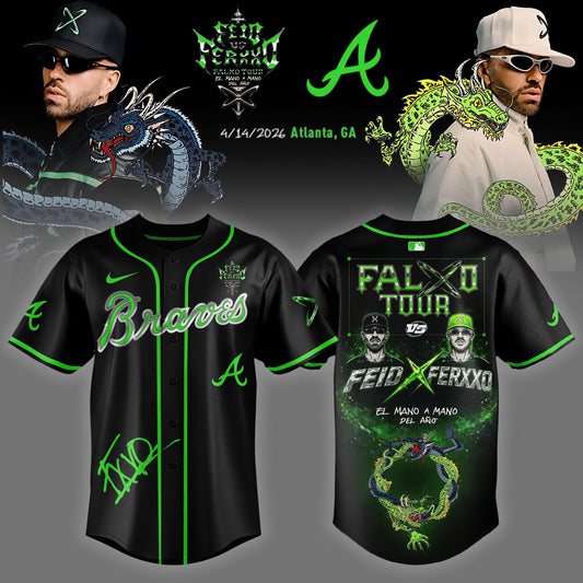 Atlanta Braves x FEID “Falxo Tour 2026” Limited Edition Jersey