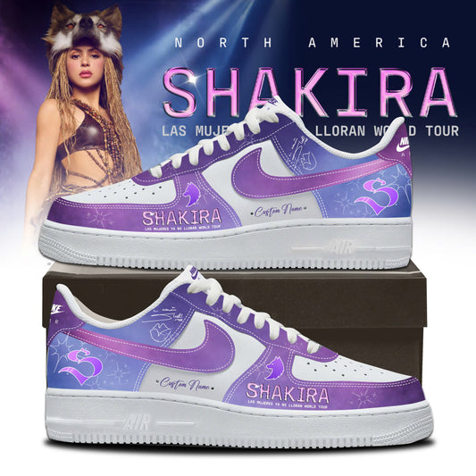 Shakira Cosmic She Wolf 2026 World Tour AF1 Sneakers
