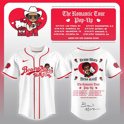 Bruno Mars x Hello Kitty "The Romantic Tour" Jersey