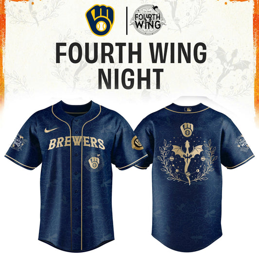 Milwaukee Brewers Fourth Wings Night Limited Edition Jersey| Cap | Jogger