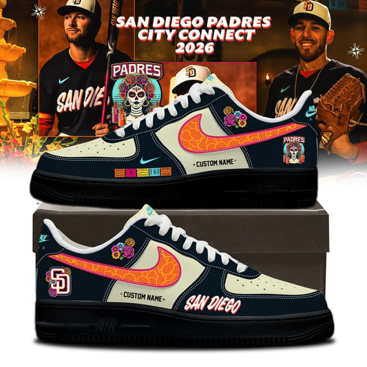 San Diego Padres City Connect 2026 Limited Edition AF1 Sneaker