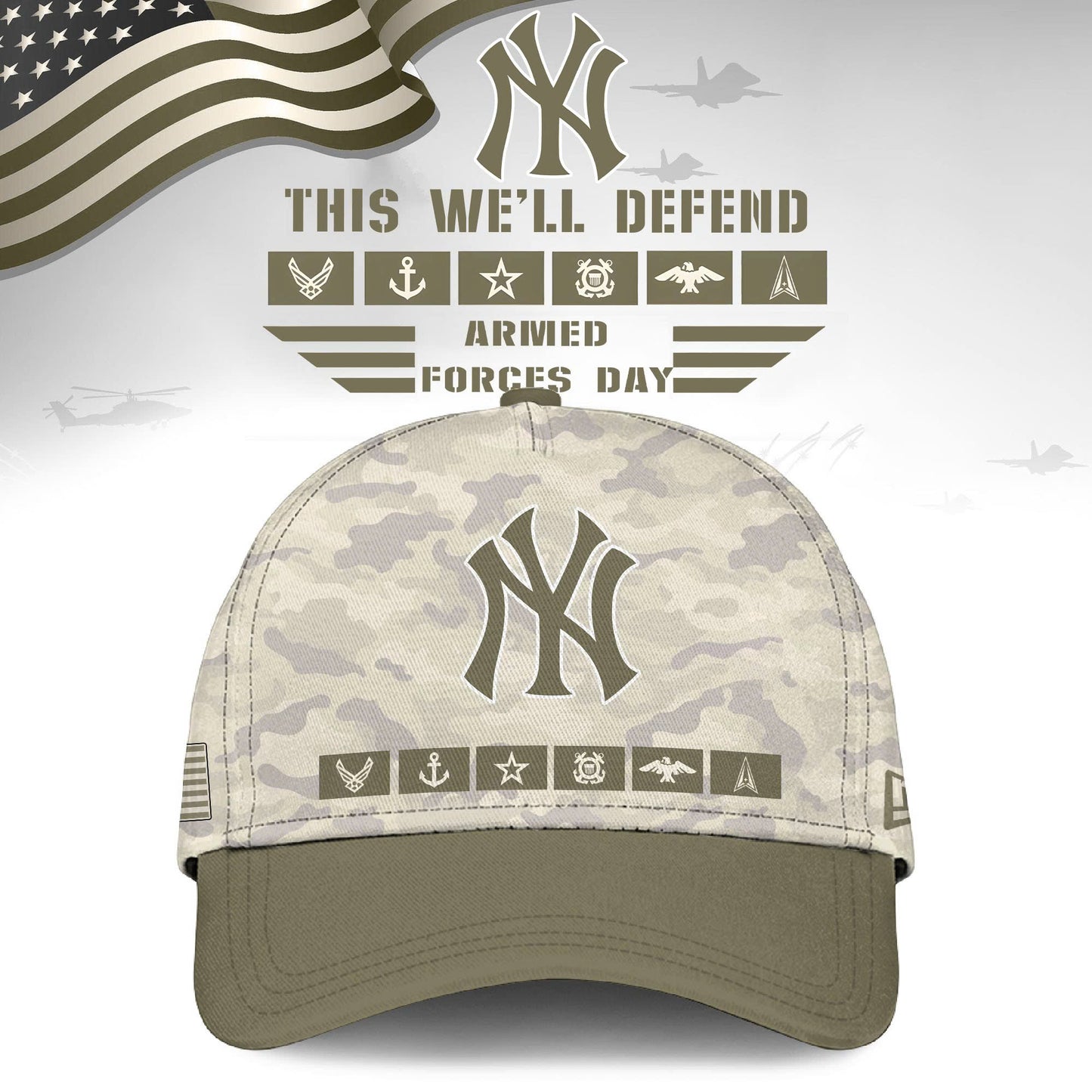 All Team MLB 2026 Armed Forces Day Limited Edition Jersey