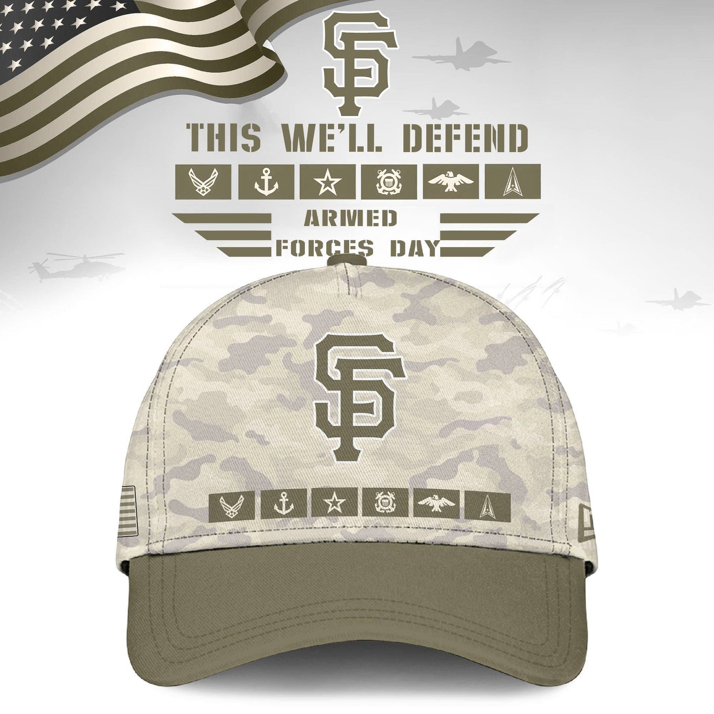 All Team MLB 2026 Armed Forces Day Limited Edition Jersey