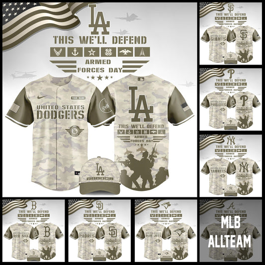 All Team MLB 2026 Armed Forces Day Limited Edition Jersey