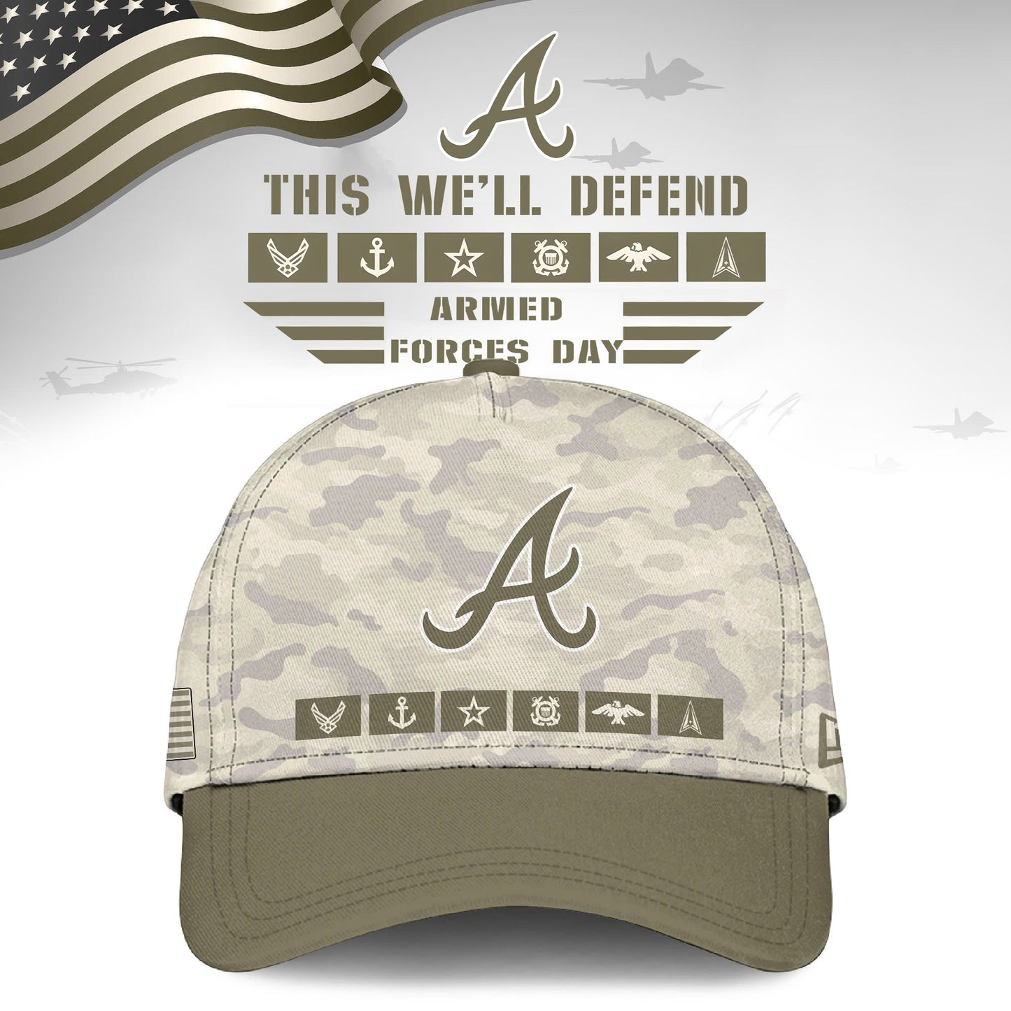 All Team MLB 2026 Armed Forces Day Limited Edition Jersey