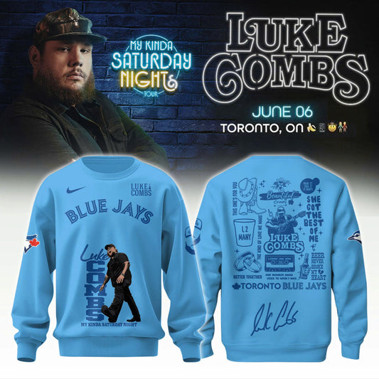 Toronto Blue Jays x LC My Kinda Saturday Night Tour 2026 Limited Edition Sweatshirt