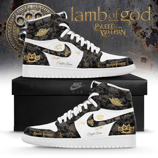 Five Finger Death Punch 20TH ANNIVERSARY WORLD TOUR 2026 Limited Edition AJ1 Sneakers