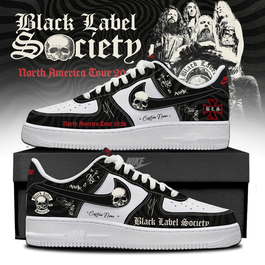 Black Label Society Engines of Demolitions 2026 Limited Edition AF1 Sneakers
