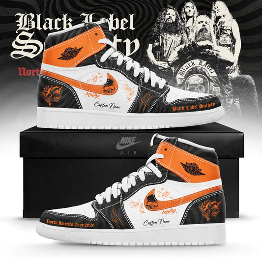 Black Label Society Engines of Demolitions 2026 Limited Edition AF1 Sneakers