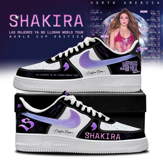 Shakira “Las Mujeres Ya No Lloran” Tour 2026 Limited Edition AF1 Sneakers