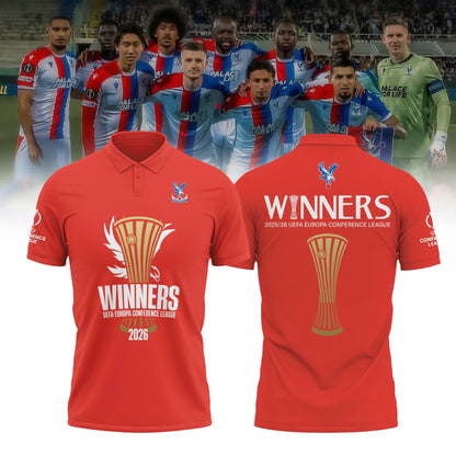 Crystal Palace 2025-26 UEFA Conference League Winners POLO