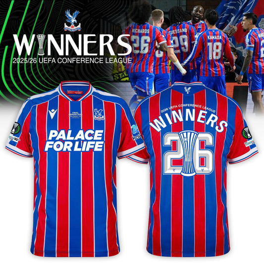 Crystal Palace 2025-26 UEFA Conference League Winners Jersey