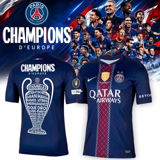 Paris Saint-Germain 2026 Champions League Winners Special Edition Jersey