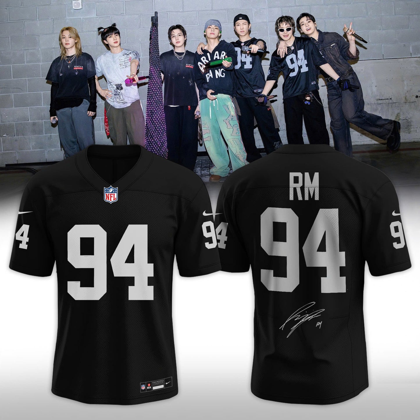 Las Vegas Raiders x RM 94 Limited Edition Jersey