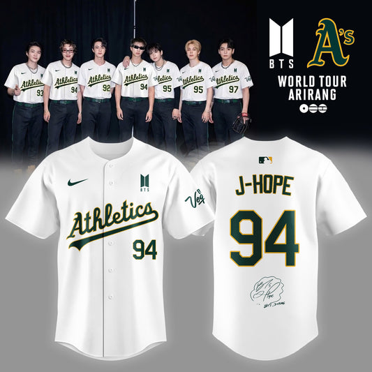 Oakland Athletics x J-HOPE 94 Las Vegas 2026 Limited Edition Jersey