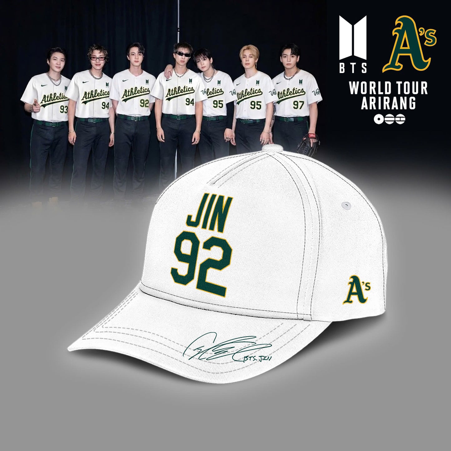Oakland Athletics x JIN 92 Las Vegas 2026 Limited Edition Jersey